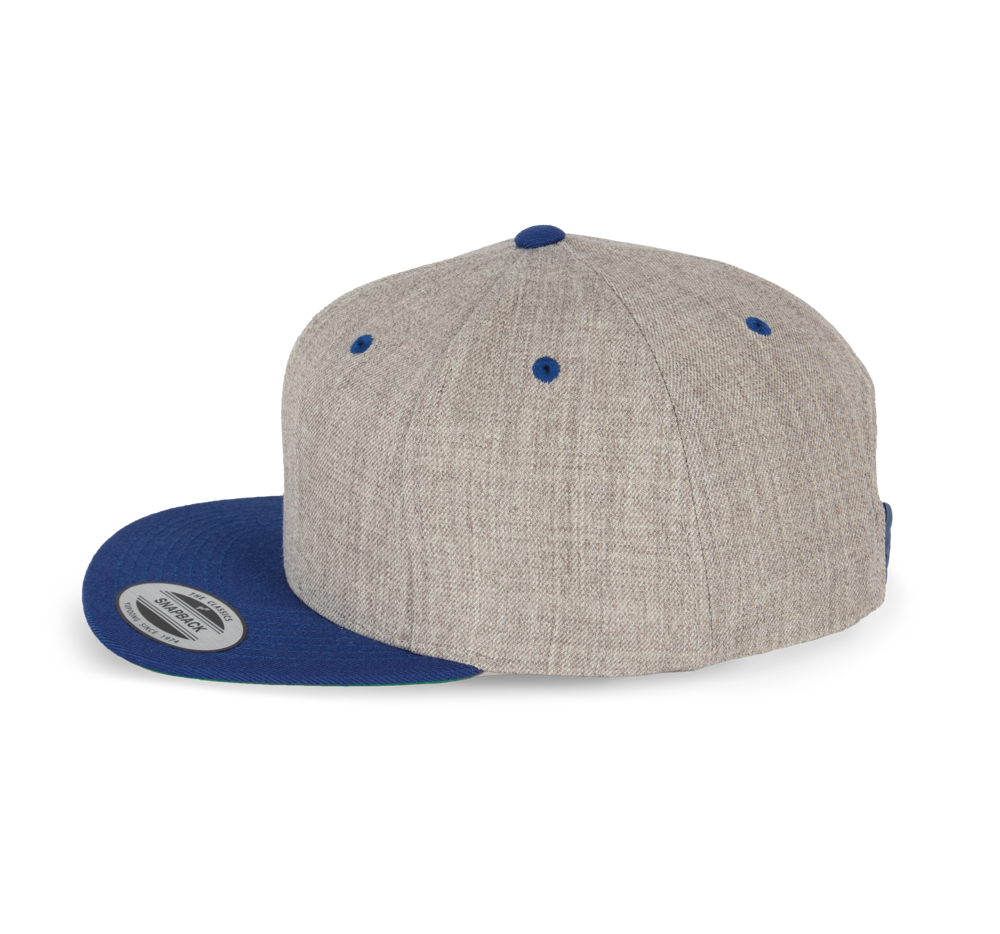 KP910 - Flexfit  pet met platte zonneklep - 6 panelen