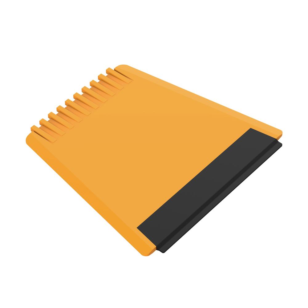 IJskrabber "Logo" - standaard geel