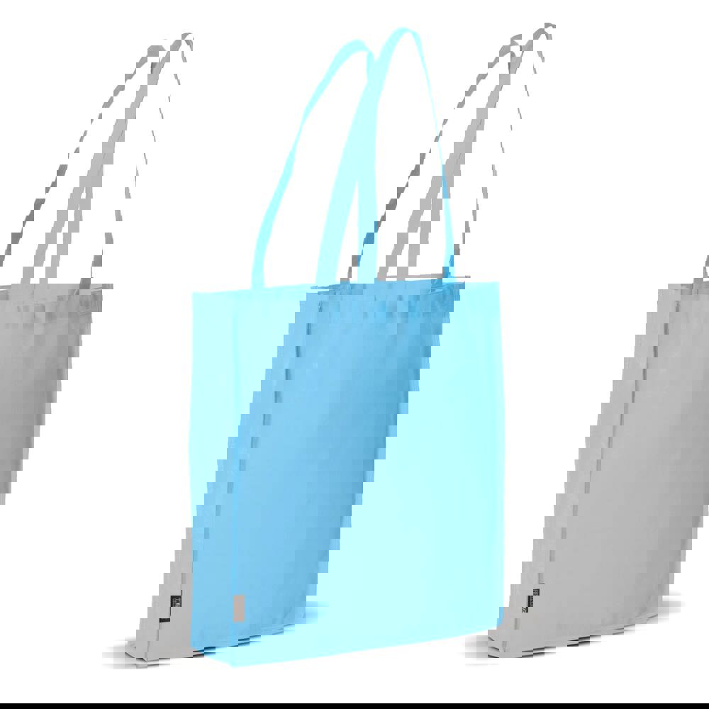 Schoudertas non-woven 75g/m² - lichtblauw