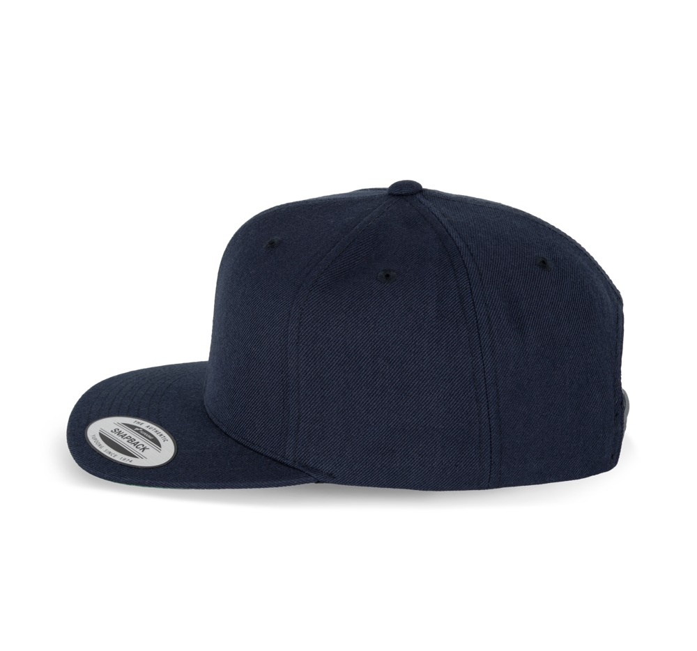 KP910 - Flexfit  pet met platte zonneklep - 6 panelen