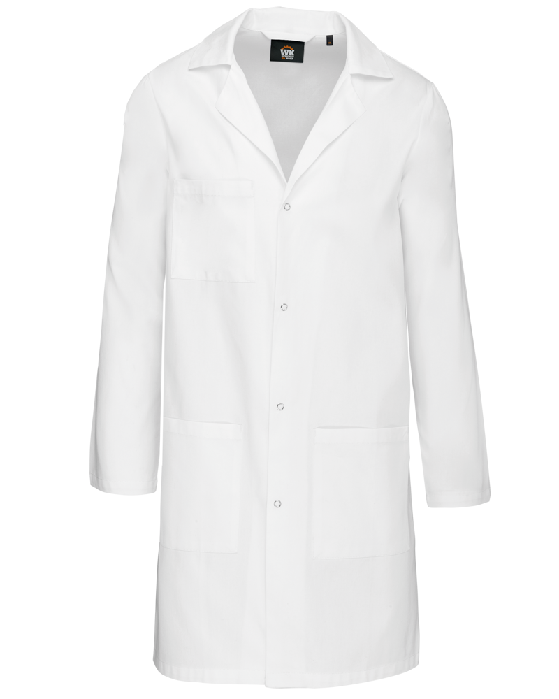 WK828 - Unisex labjas - White