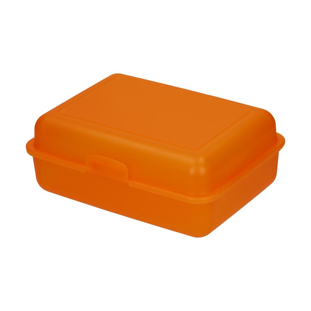 Voorraadbox "School-Box" groot - trend-oranje PP