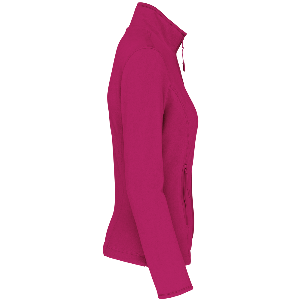 K907 - Microfleece met rits dames