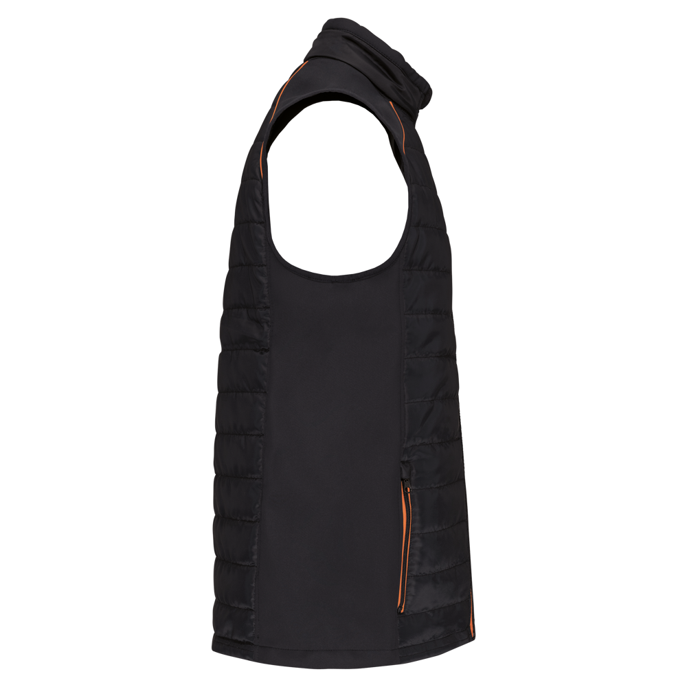 WK606 - Bodywarmer Day To Day in twee stoffen