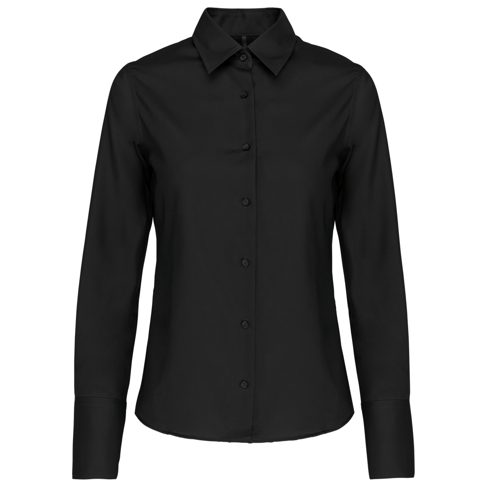 - Dames non-iron blouse lange mouwen