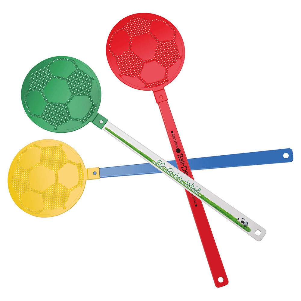 Vliegenmepper "voetbal"