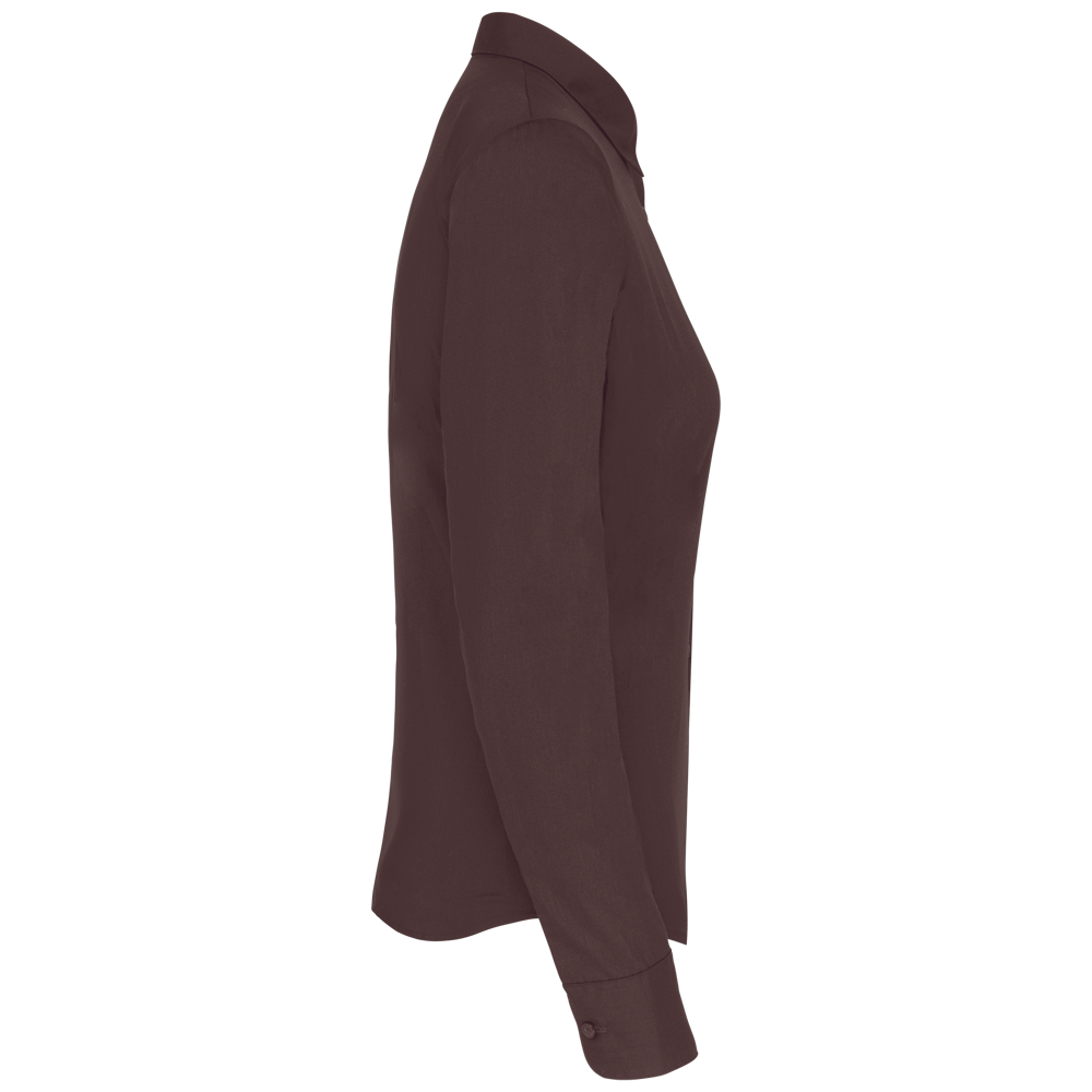 K549C - Overhemd in onderhoudsvriendelijk polykatoen-popeline dames