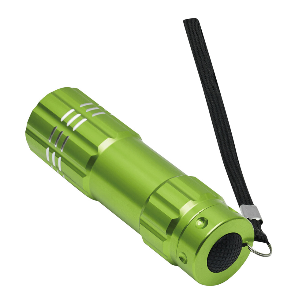 POWERFUL - Robuust uitgevoerde LED zaklamp van metaal