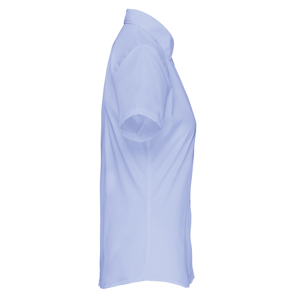 K548C - Overhemd in onderhoudsvriendelijk polykatoen-popeline korte mouwen dames