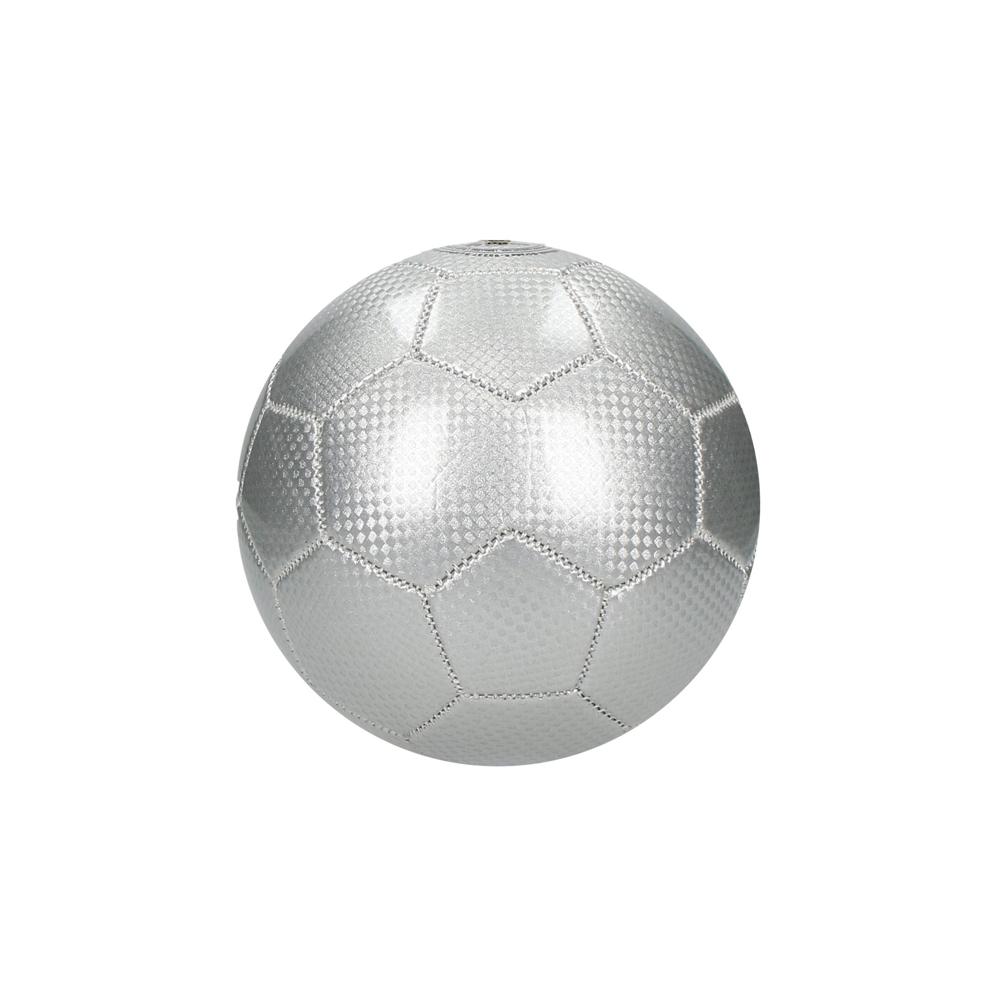 Voetbal "Carbon", klein - Zilver