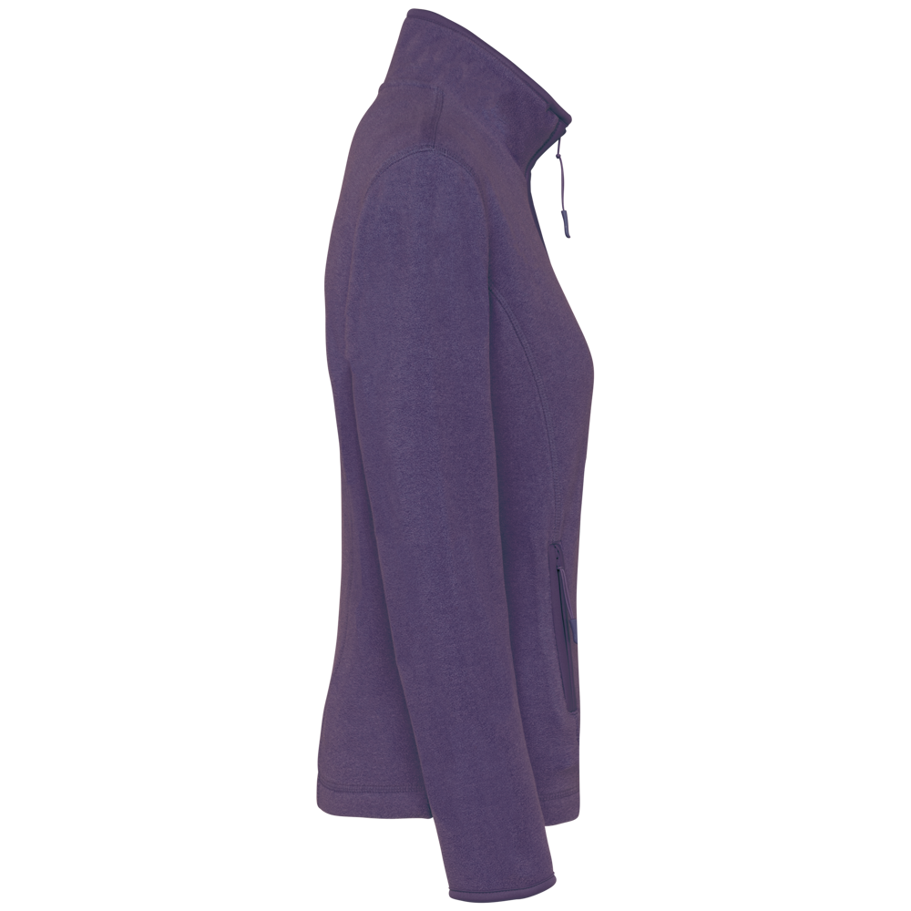 K907 - Microfleece met rits dames