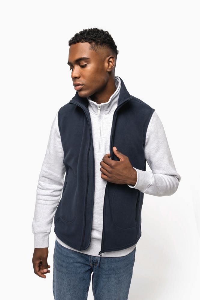 K9120 - Ecologische uniseks bodywarmer van microfleece