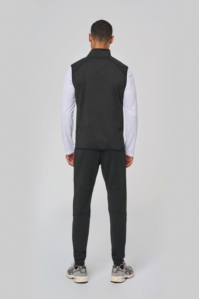 PA235 - BODYWARMER IN TWEE STOFFEN