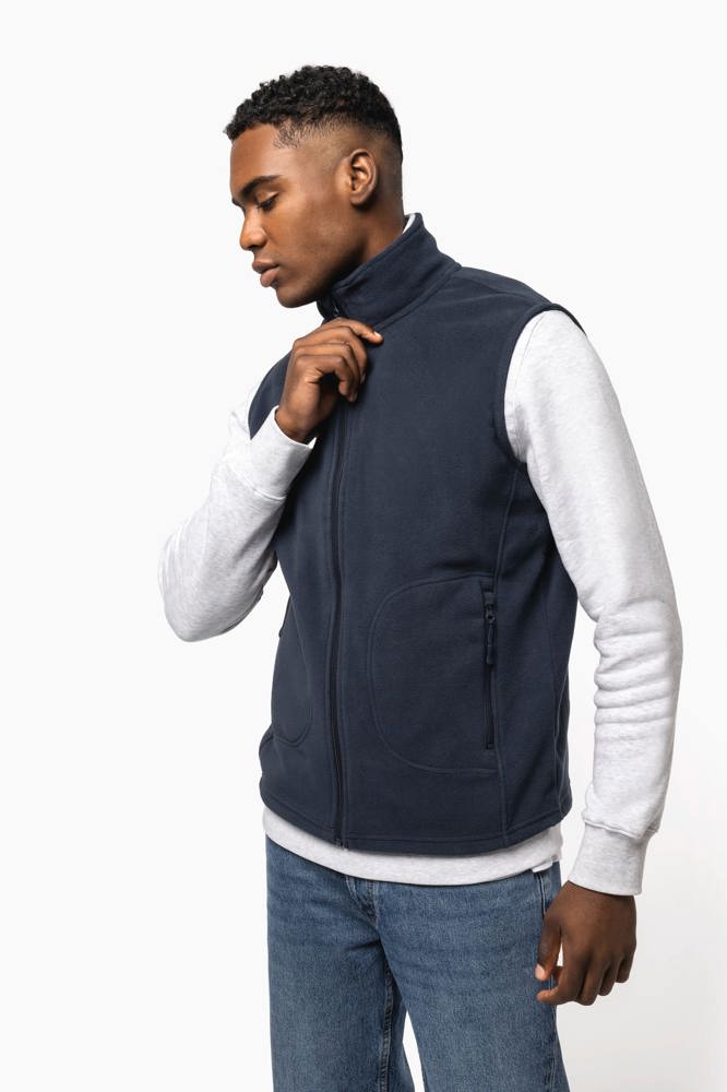 K9120 - Ecologische uniseks bodywarmer van microfleece