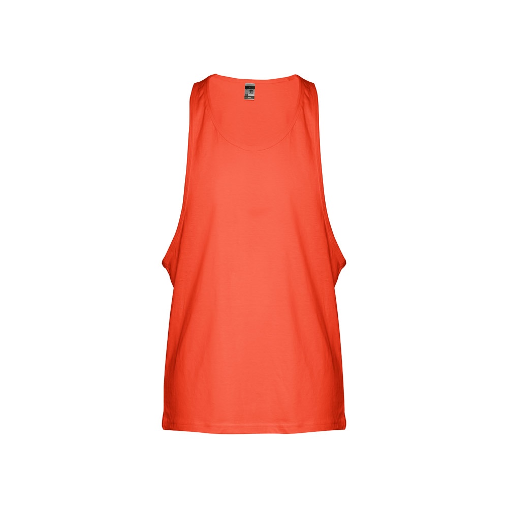 THC IBIZA. Męska koszulka na ramiączka - Koraal oranje