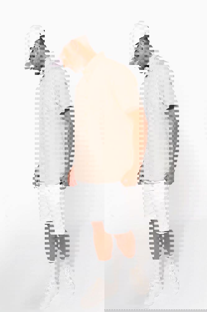 K587 - Katoenen herenoverhemd met korte mouwen "Ariana"