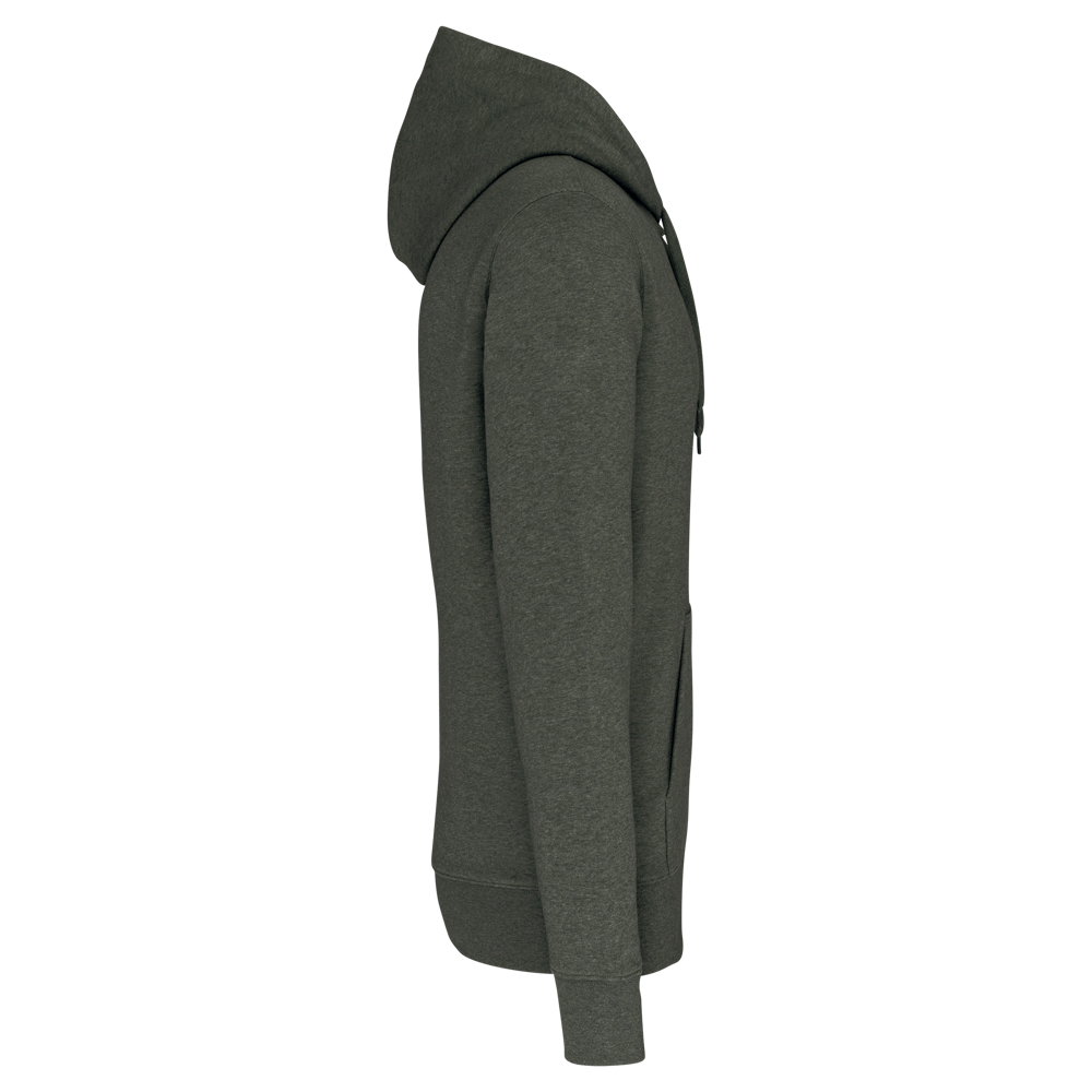 K4027CC - Ecologische herensweater met capuchon