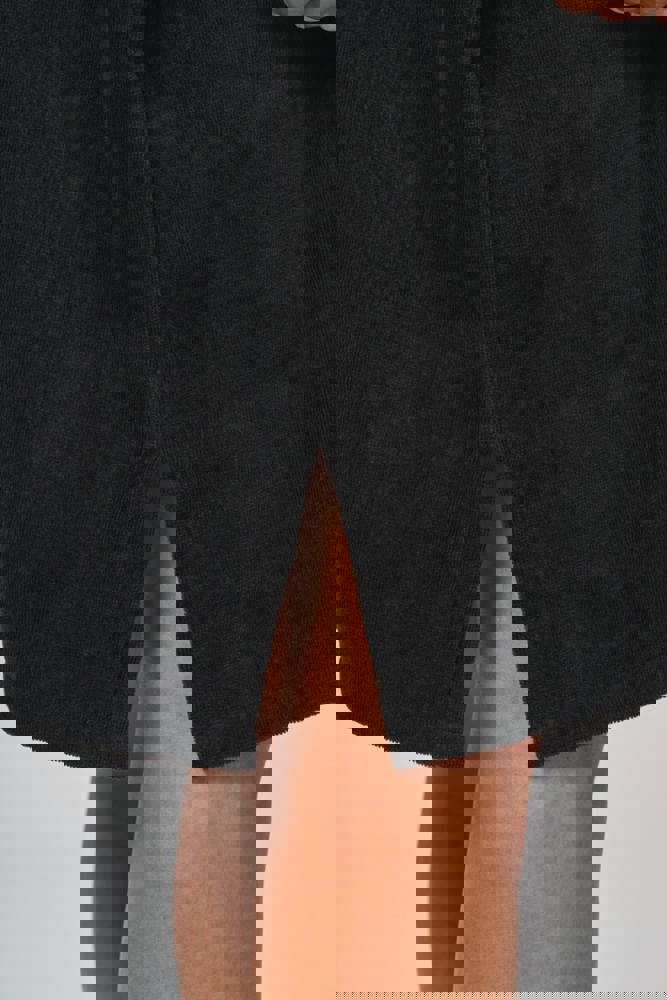 PA581 - Uniseks poncho met capuchon van badstof