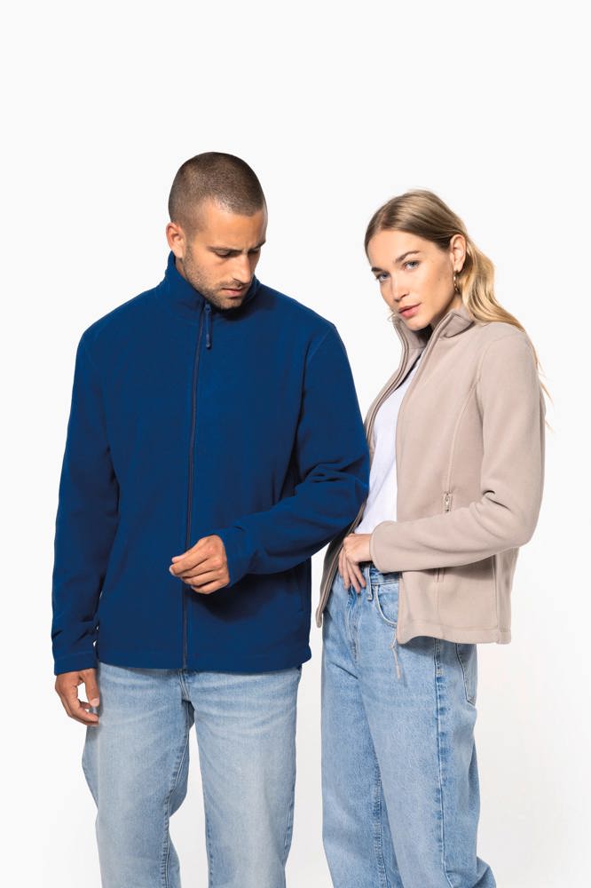 K907 - Microfleece met rits dames