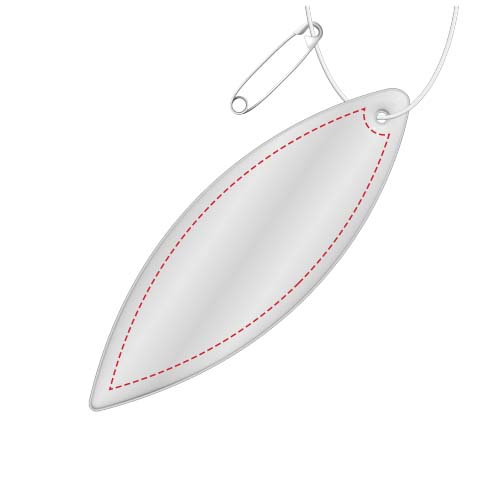 RFX™ H-12 reflecterende TPU hanger met ellips