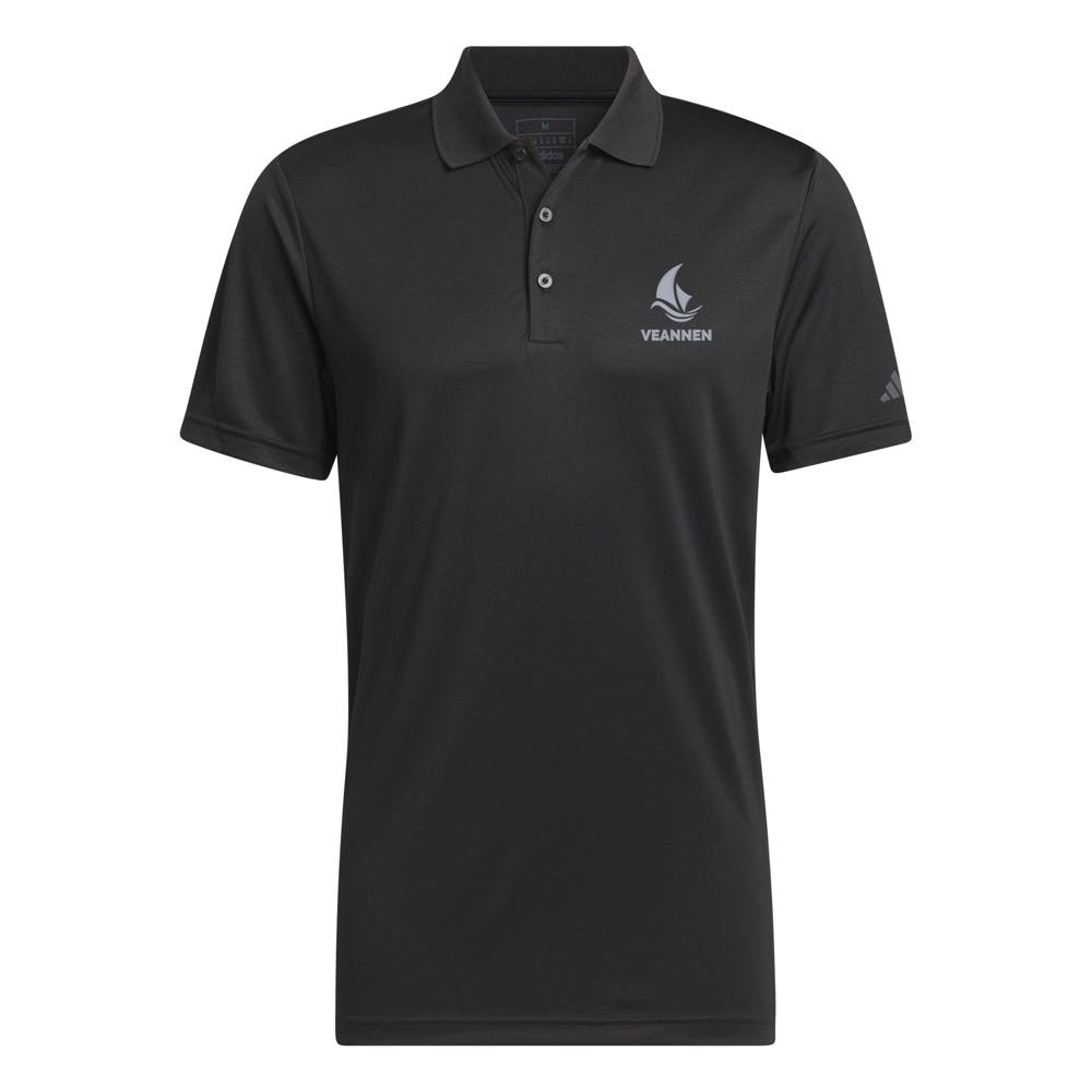 Adidas polo heren - Zwart