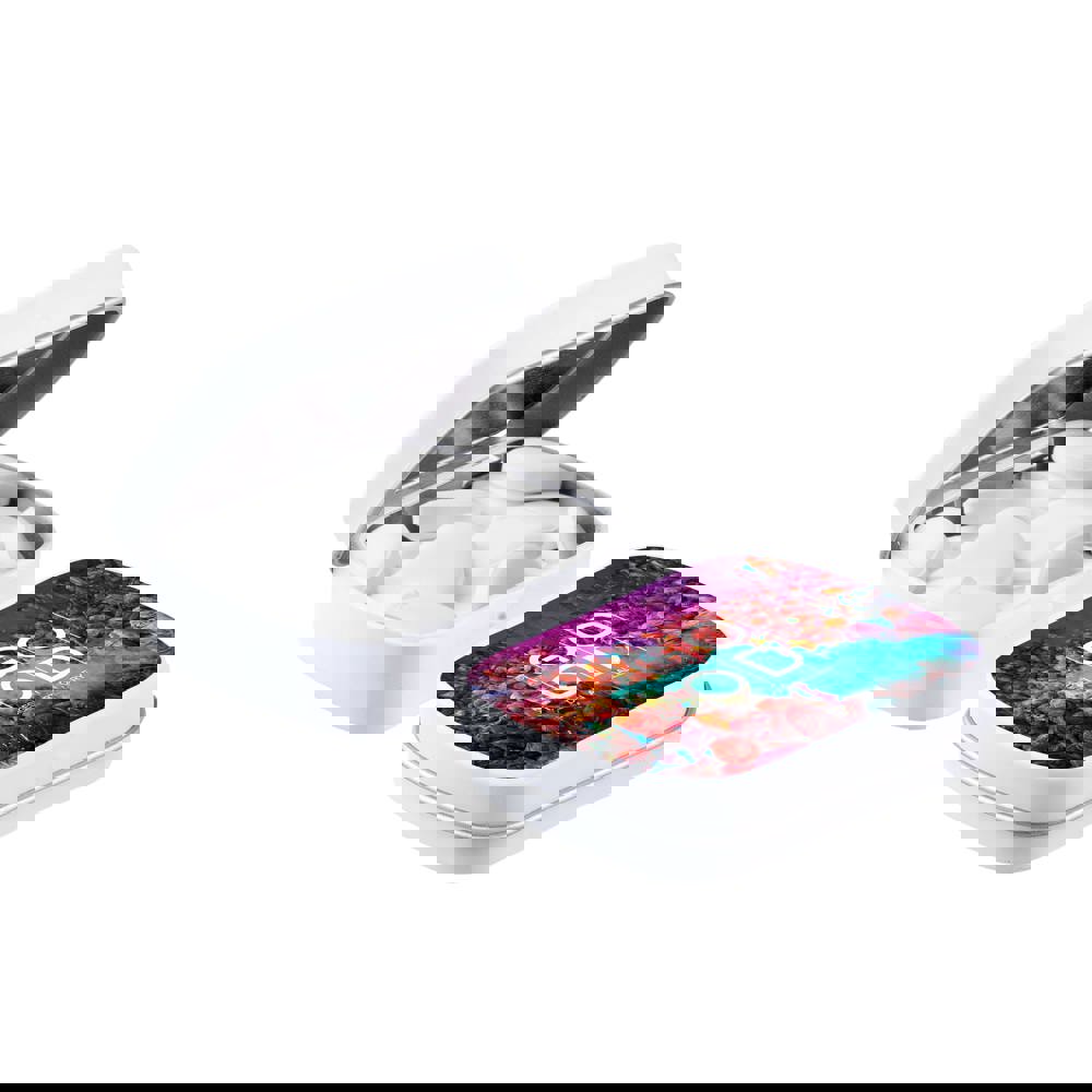 Mini scharnierblikje met vorm pepermunt