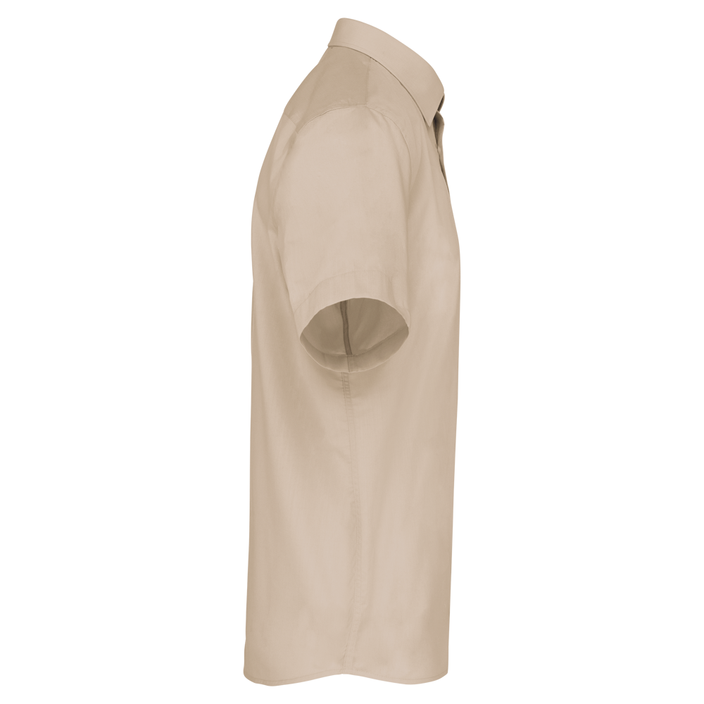 K551C - Overhemd in onderhoudsvriendelijk polykatoen-popeline korte mouwen heren