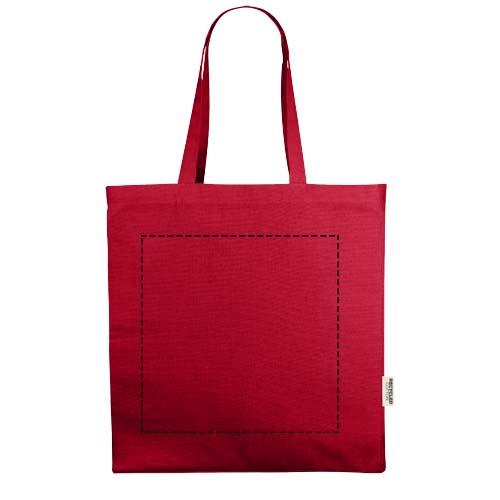 Odessa 220 g/m² GRS gerecyclede totebag 13L