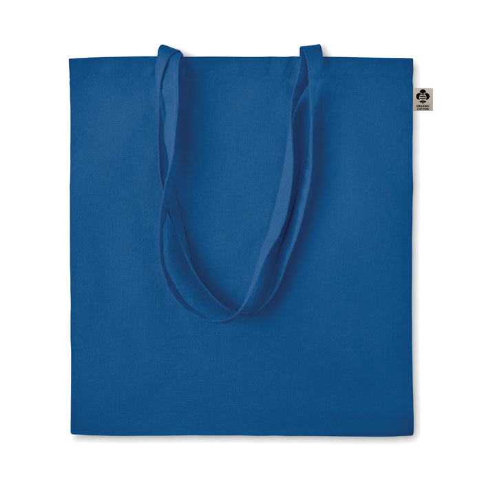 ZIMDE COLOUR - Organisch Katoen Tas - Royal Blauw
