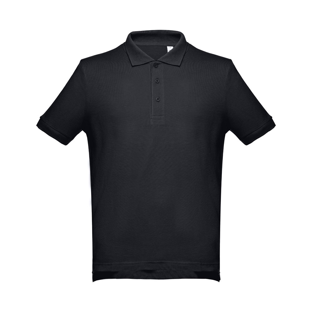 THC ADAM 3XL. Polo t-shirt voor mannen - Zwart