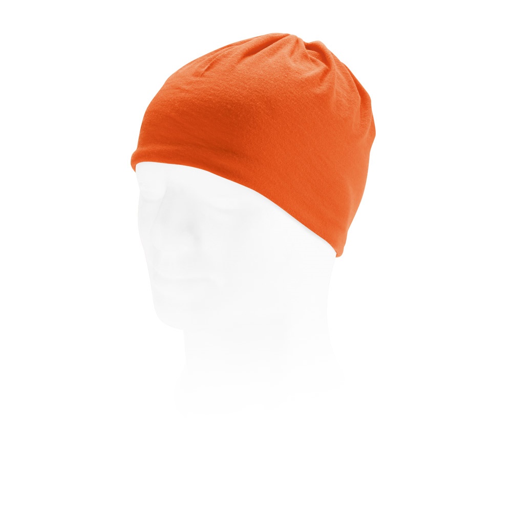 CHARLOTTE. Multifunctionele bandana (130 g/m²) - Oranje