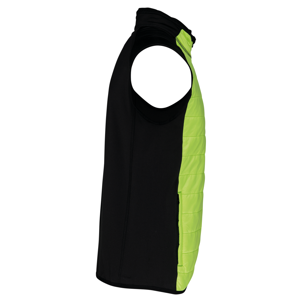 PA235 - BODYWARMER IN TWEE STOFFEN