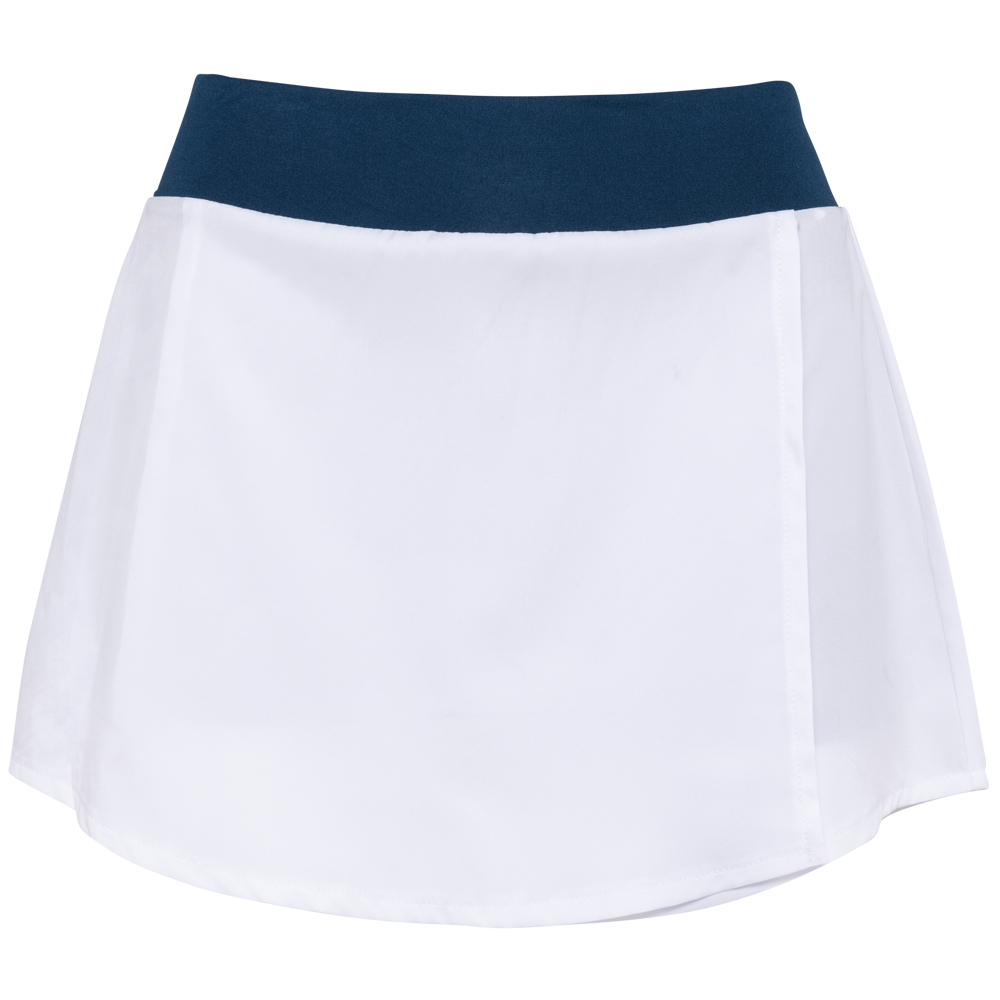 PA1031 - Rok met ingewerkte short - White / Sporty Navy