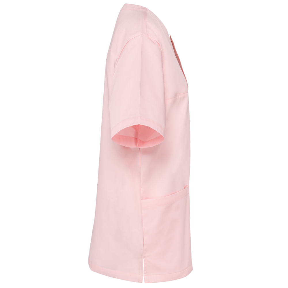 WK507C - Unisex tuniek met korte mouwen in polykatoen