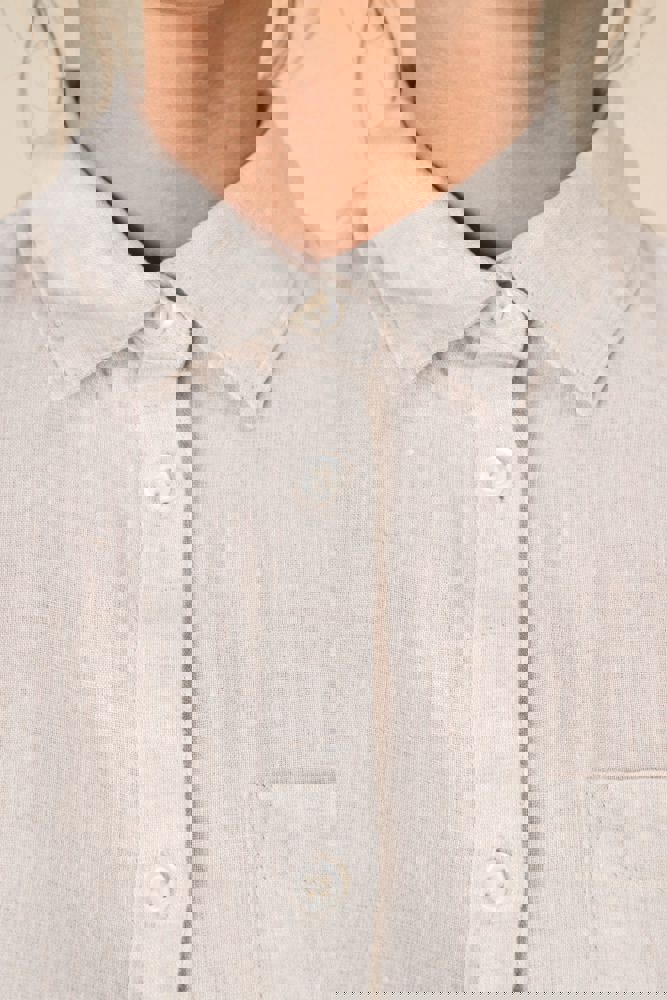 SP505 - Linnen damesblouse