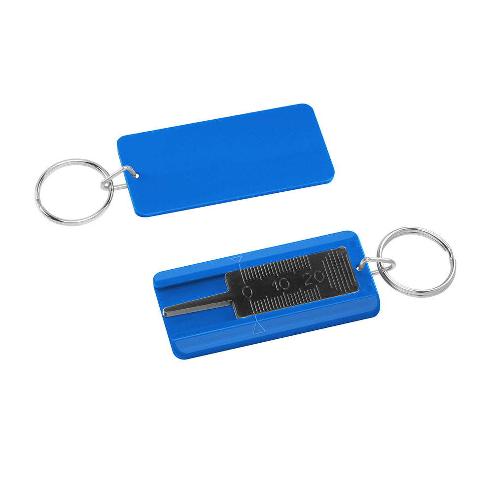 Bandenprofiel dieptemeter - zwart/blauw