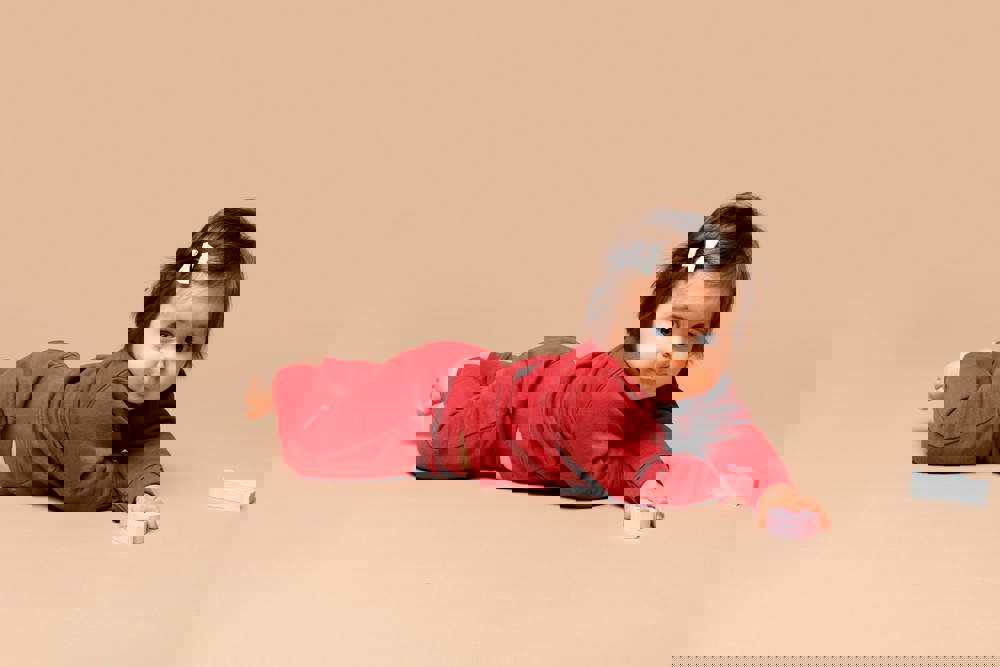 K836 - Ecologische fleece babybroek