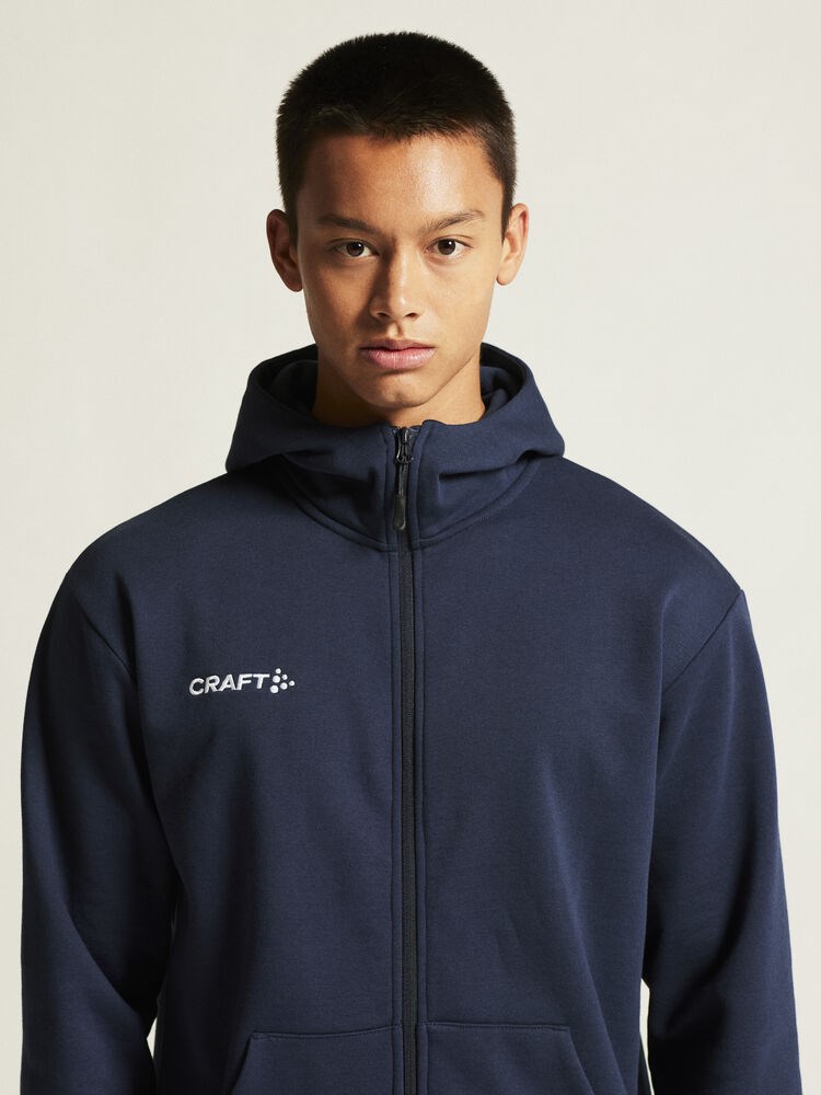 Craft - Community 2.0 Logo FZ Hoodie M Navy M