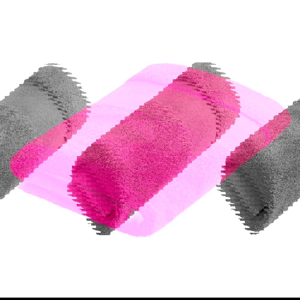 Sophie Muval handdoek 100x50 cm, 450 gr/m² - Roze (PMS 212c) / Roze