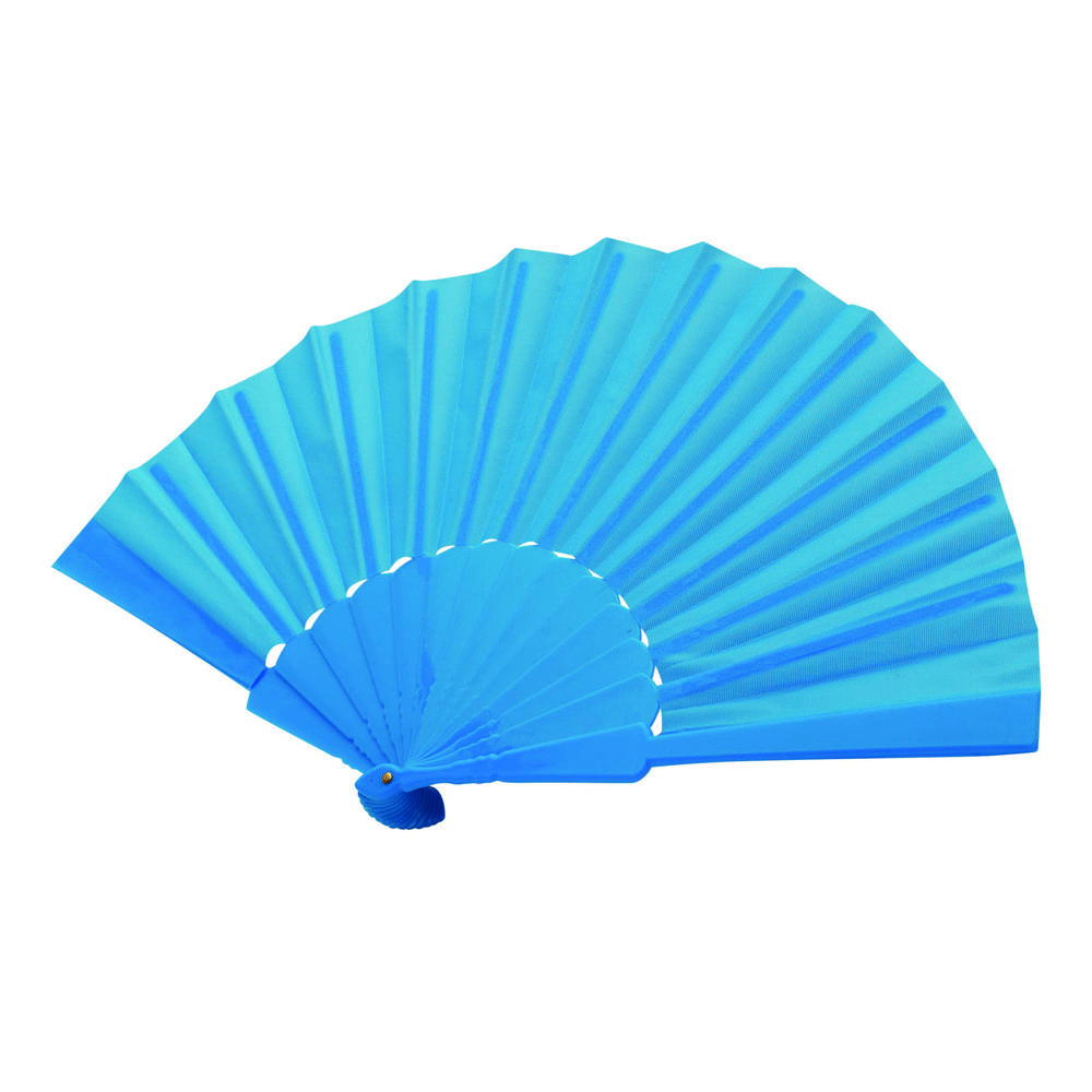 COOL RPET - Opvouwbare waaier - Lichtblauw
