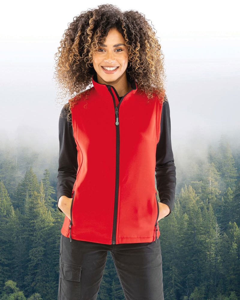 R232F - Core Ladies Printable Softshell Bodywarmer