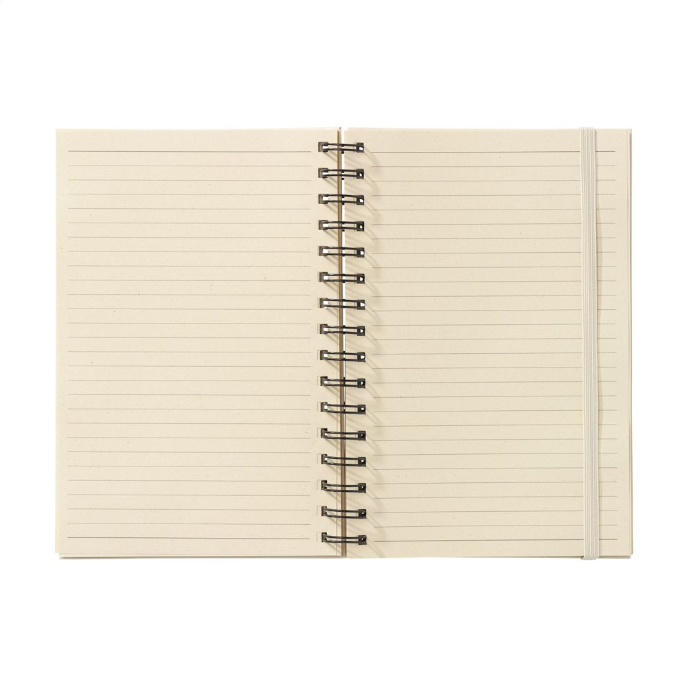 Sugarcane Bagasse Spiral Notebook A5 notitieboek