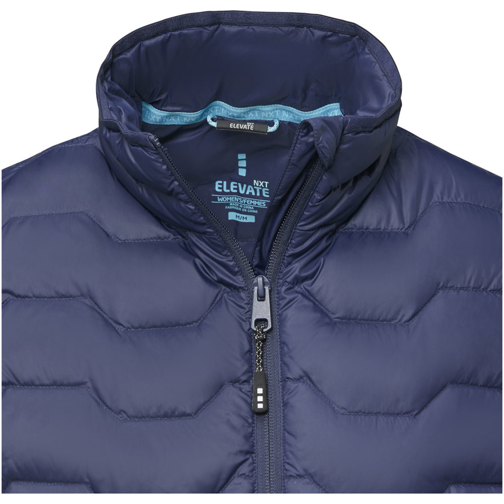 Petalite GRS gerecyclede geïsoleerde down bodywarmer voor dames