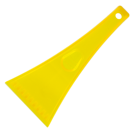 IJskrabber transparant - geel