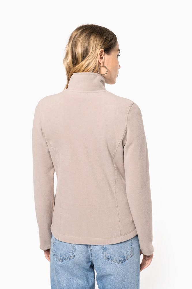 K907 - Microfleece met rits dames