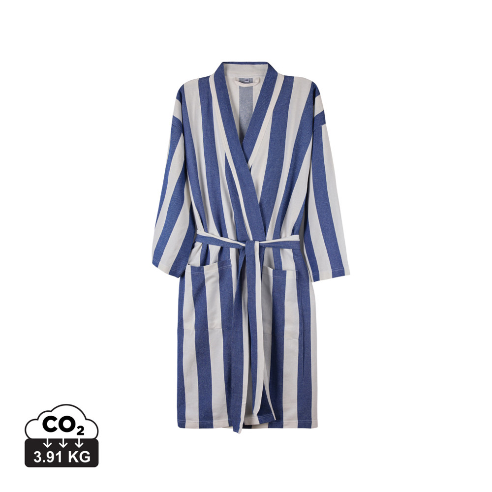 VINGA Ornos GRS katoenen hamam badjas S/M