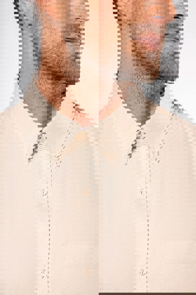 K587 - Katoenen herenoverhemd met korte mouwen "Ariana"