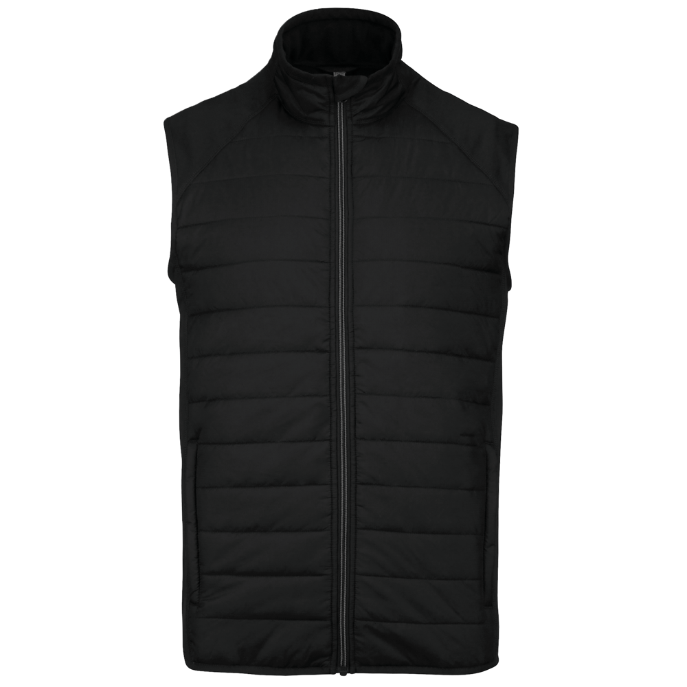PA235 - BODYWARMER IN TWEE STOFFEN