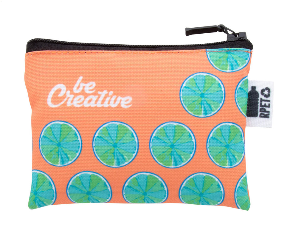 SuboPurse - Custom made RPET portemonnee - zwart/wit