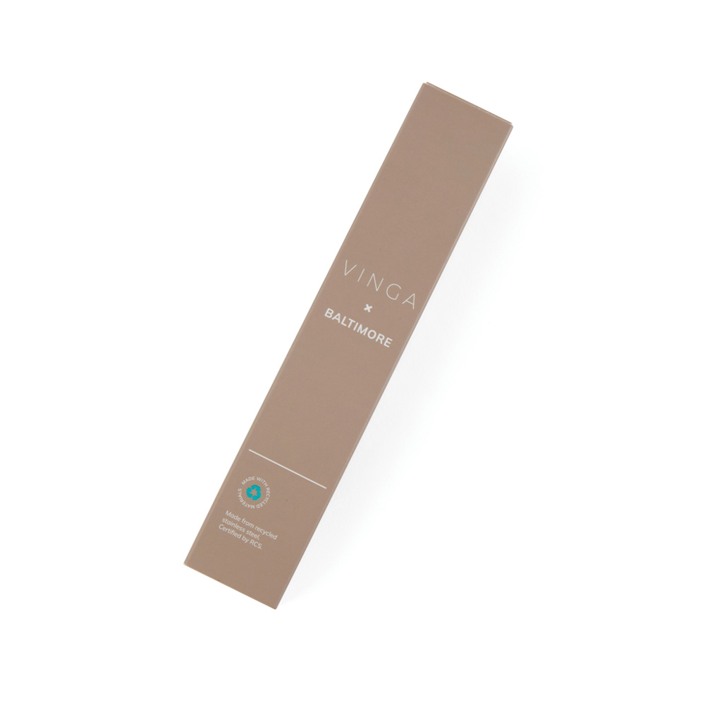 VINGA Baltimore RCS recycled RVS pen